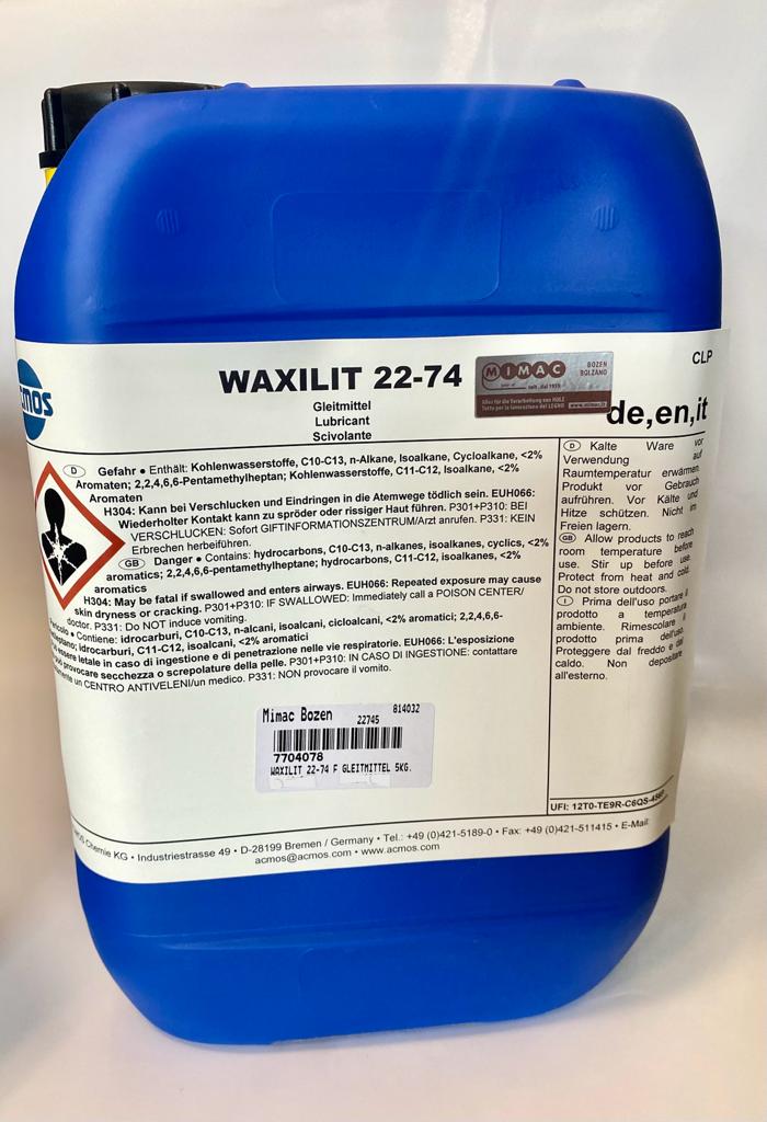 gleitmittel für holzbearbeitungsmaschinen 25.3402.5000 : Holzgleitmittel ACMOS Waxilit Spezial main image 0
